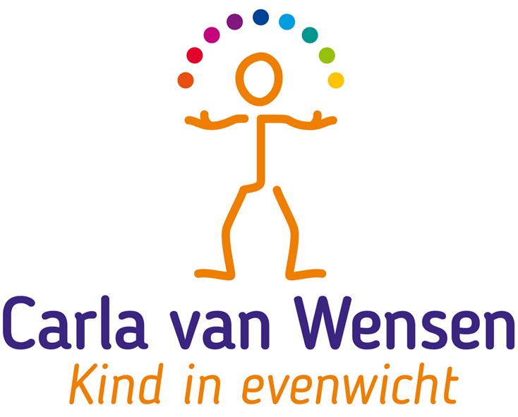 logo Carla van Wensen, kind in evenwicht